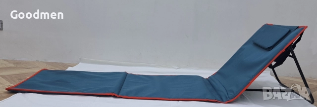Плажна постелката с регулираща се облегалка Rocktrail, снимка 4 - Къмпинг мебели - 52897636