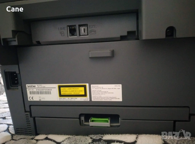 Brother MFC-L2712DW – Принтер, Скенер, Копир, Факс (Wi-Fi), снимка 3 - Принтери, копири, скенери - 53857768
