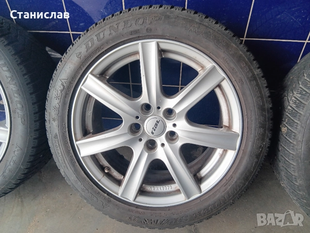 17 инча джанти + зимни гуми 225/50r17 за Хонда, снимка 4 - Гуми и джанти - 51689639