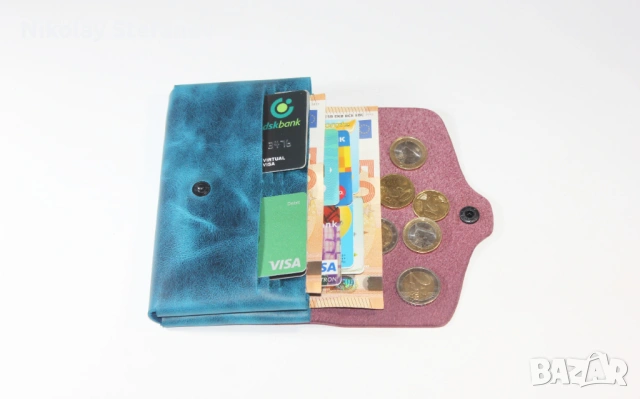 Дизайнерски оригами портфейл, снимка 4 - Портфейли, портмонета - 53711662