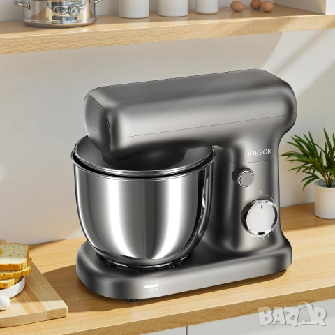 Планетарен миксер Dobbor 1500W двоен съд 2.5L + 3L, снимка 4 - Миксери - 54004401