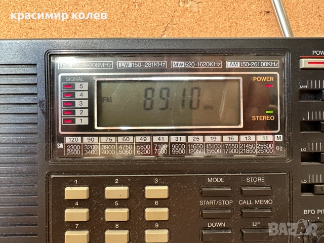 радиоприемник "Universum World Band Receiver TR 3061 B" /SANGEAN/, снимка 2 - Радиокасетофони, транзистори - 53850134