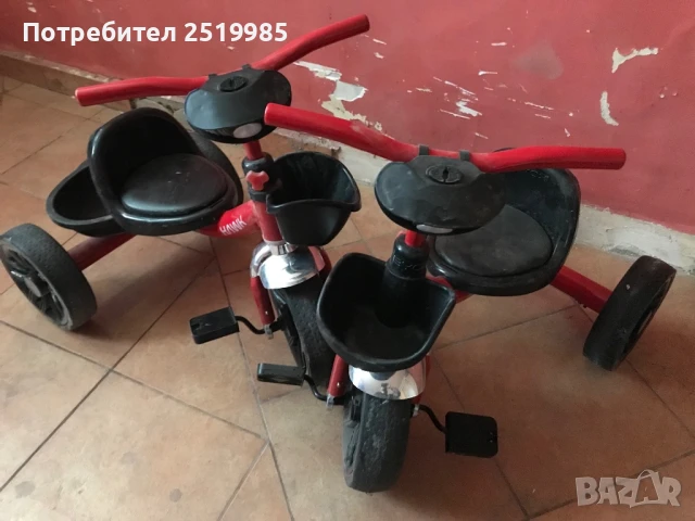 2 броя метални триколки Hawk, снимка 4 - Коли, камиони, мотори, писти - 50495493