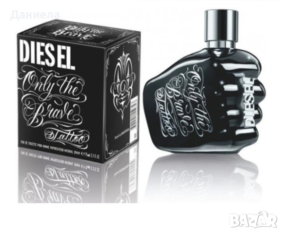 Diesel Only The Brave Tattoo EDT 100мл, снимка 2 - Мъжки парфюми - 54289502
