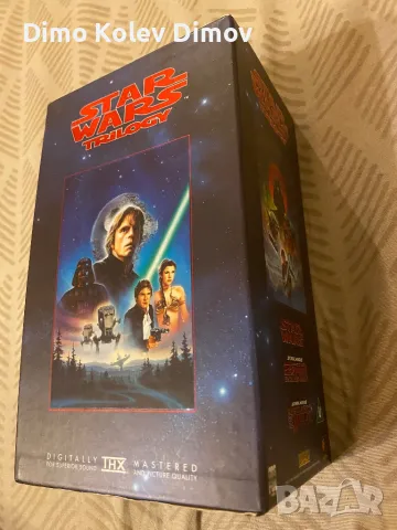 STAR WARS TRILOGY VHS Digitally Mastered, снимка 2 - Други жанрове - 50211195
