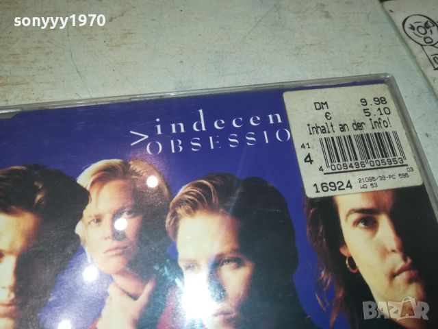 INDECENT OBSESSION CD GERMANY 2607241044, снимка 2 - CD дискове - 46701595