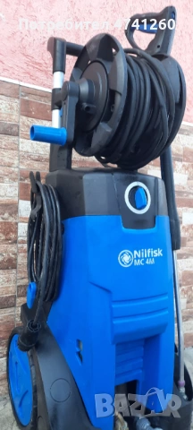 Водоструйка  Nilfisk MC-4M 180bar 3.4kw 220V Машина за отпушване на канали , снимка 11 - Парочистачки и Водоструйки - 53516713