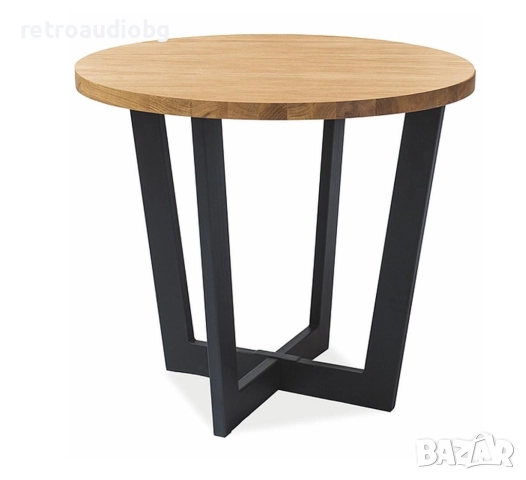 Трапезна маса Коно Ф90 ламинат дъб