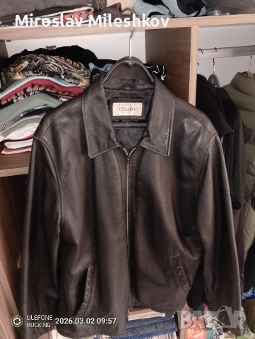кожено яке, снимка 7 - Якета - 53673697