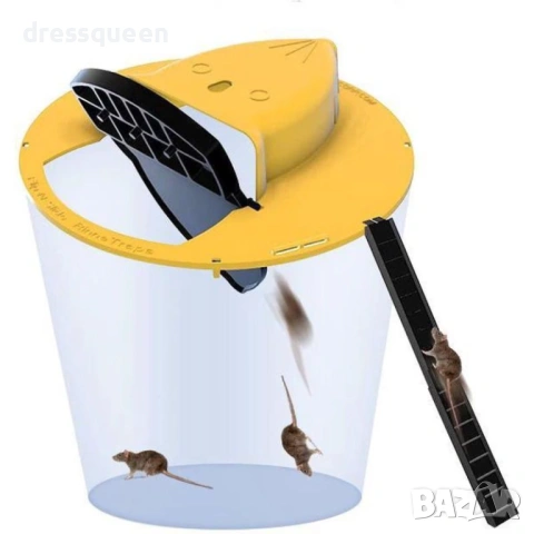 4682 Умен капан за гризачи с рампа – Многократен и лесен за употреба, снимка 3 - Други стоки за дома - 53824271