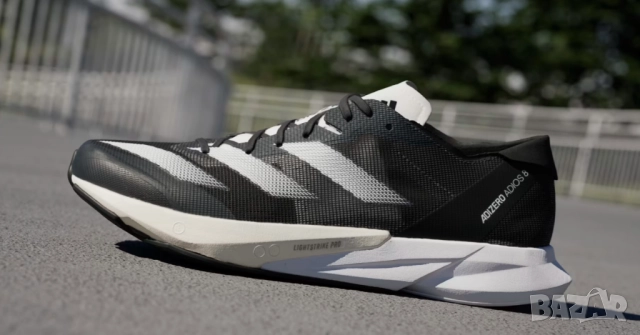 Adizero Adios 8 ' Carbon Performance номер 43 1/3  маратонки за бягане, снимка 9 - Маратонки - 52096733