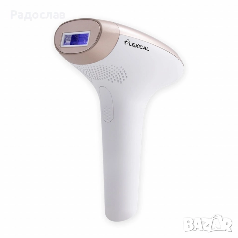 Лазерен апарат за обезкосмяване Lexical LLH-5585 с ледено охлаждане и 9 нива на интензитет., снимка 3 - Епилатори - 52842068