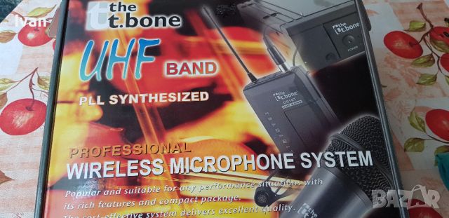 Безжична система the t. bone DS16R с микрофон AKG C 444 L, снимка 1 - Други - 46118232