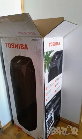 Въздухопречиствател Toshiba HEPA,32dB,UV, 228m³, снимка 5 - Овлажнители и пречистватели за въздух - 53998849