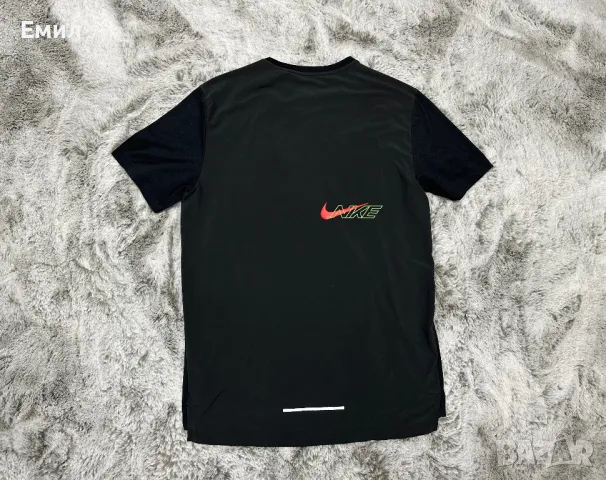 Мъжка тениска Nike Breathe Rise 365, Размер M, снимка 3 - Тениски - 46946675