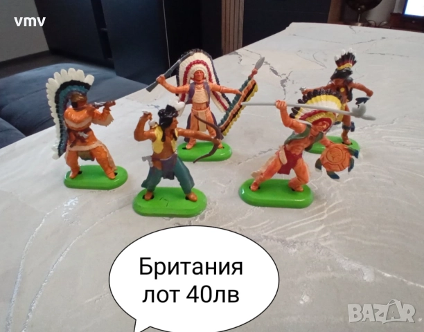 Лотове стари фигури войници рицари каубои индианци моряци пирати , снимка 4 - Колекции - 40184438