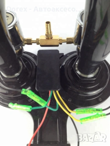 Въздушна тромба дизелов локомотив с клапан 12V - 24V за камион, тир, снимка 7 - Аксесоари и консумативи - 53781620