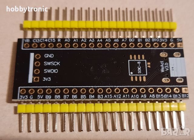 STM32F411CEU6 development board, black pill, снимка 2 - Друга електроника - 45407656