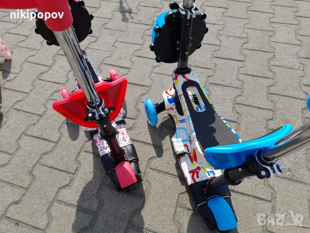 MONI Детска тротинетка LOLLIPOP, снимка 9 - Скутери и тротинетки - 53564073