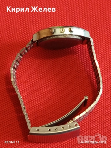 Винтидж електтронен часовник STEMPO рядък дамски за КОЛЕКЦИОНЕРИ 51859, снимка 5 - Антикварни и старинни предмети - 53492316