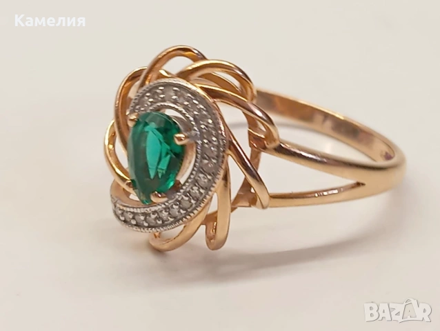 Руско злато , снимка 2 - Пръстени - 54224062