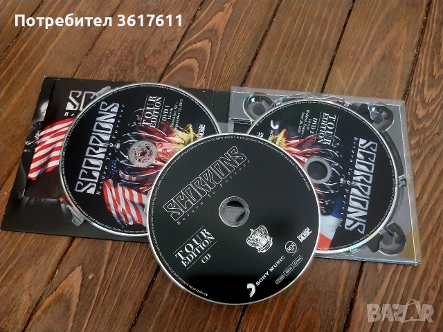 Scorpions CD + 2 DVD специално издание, снимка 3 - CD дискове - 53695091