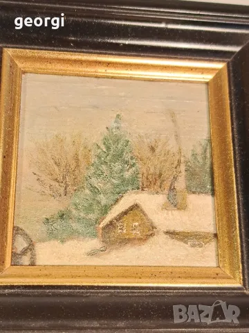 мини картина   25/4, снимка 2 - Картини - 50231491