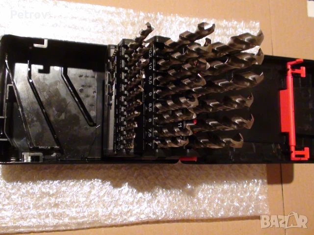 WÜRTH - DIN 338 HSCO - STEEL INOX - GERMANY - ЧИСТО НОВ Profi-Set 29 Свредла 1 - 13 mm в Касета !!!!, снимка 4 - Винтоверти - 49472109