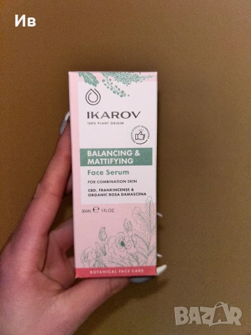 Ikarov балансиращ и матиращ серум за лице, снимка 2 - Козметика за лице - 53292604