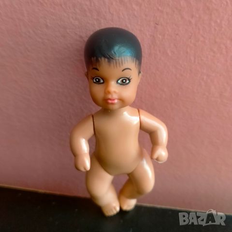 Кукла TOTSY Barbie Baby 1994 7 см, снимка 1 - Колекции - 46129490