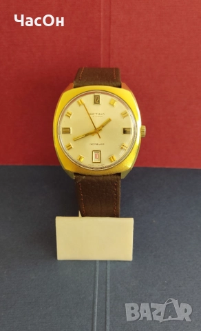 BETINA - швейцарски, механичен, 20 микрона позлата, снимка 3 - Други ценни предмети - 51989129