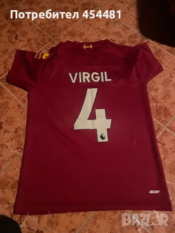 NB New Balance Liverpool Virgil Van Dijk  jersey, снимка 3 - Тениски - 47582764