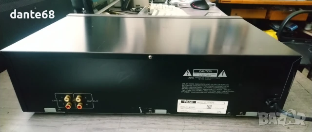 Триглав касетен дек TEAC V-870, снимка 9 - Декове - 50467677