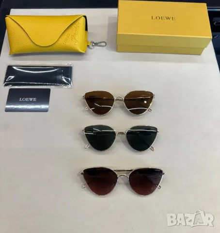 очила с черен обикновен калъф versace miu miu emporio armani loewe, снимка 12 - Слънчеви и диоптрични очила - 50423230