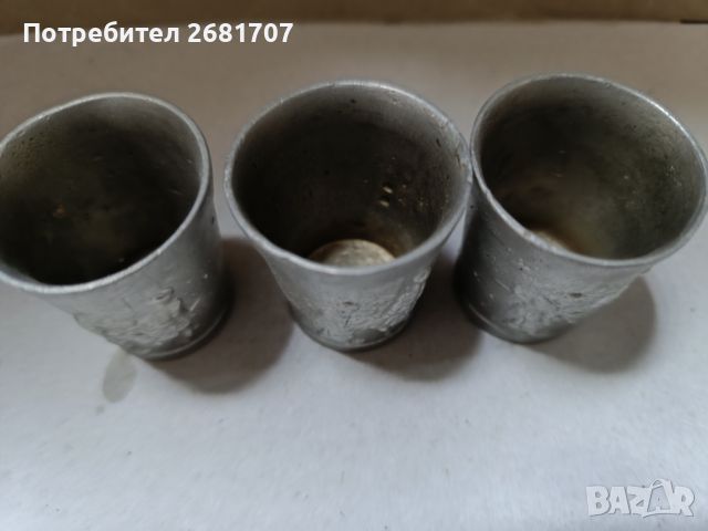 Декоративни оловнокалаени чашки ., снимка 5 - Антикварни и старинни предмети - 45560192
