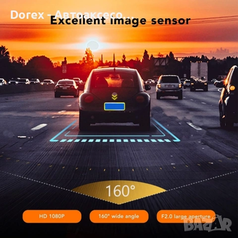 Камера за автомобил 2K HD WIFI USB DVR камера G-сензор Нощно виждане , снимка 7 - Аксесоари и консумативи - 53617750