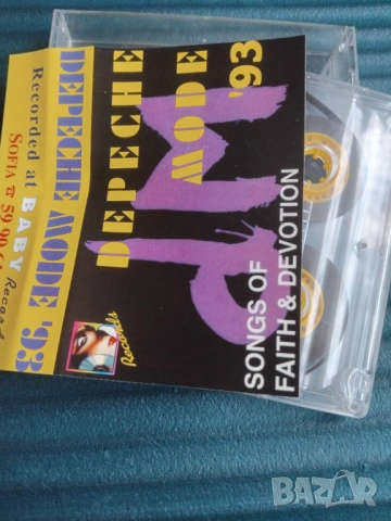 Depeche Mode – Songs Of Faith And Devotion - аудио касета музика