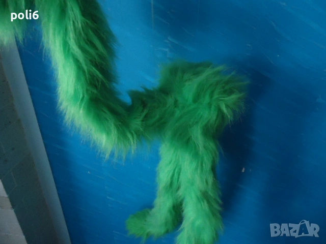 марионетка голямо зелено пиле, снимка 5 - Плюшени играчки - 53926254