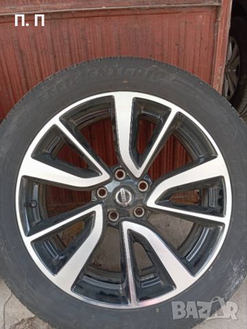 19" Продавам оригинални лети джанти на Nissan 19", снимка 3 - Гуми и джанти - 45809027