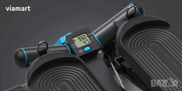 Туист степер MERACH MR-2354 с ластици, LCD монитор, Twist движение, снимка 7 - Фитнес уреди - 53664095