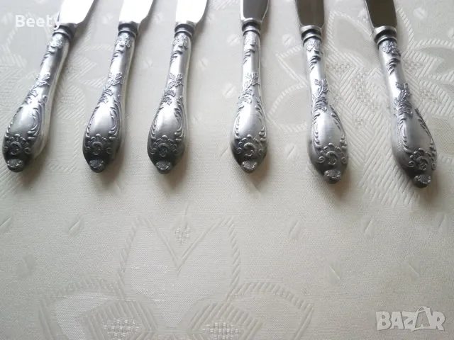 Стари руски прибори за хранене-ножове, снимка 6 - Антикварни и старинни предмети - 50434427