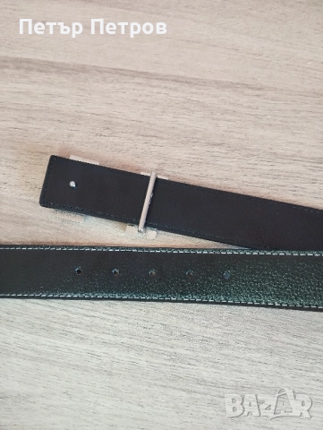 Мъжки колан - HERMES, снимка 3 - Колани - 51759775