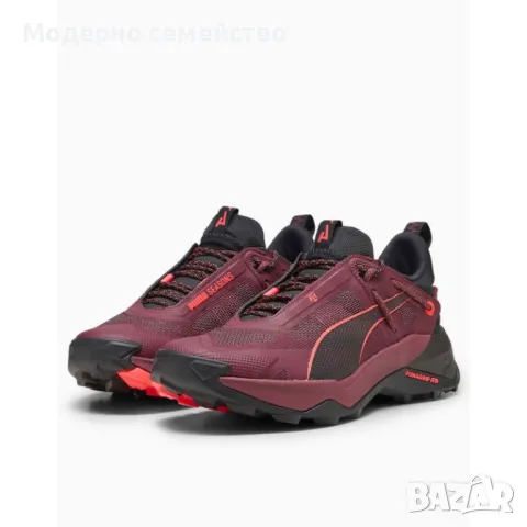 Дамски маратонки PUMA Explore Nitro Hiking Shoes Burgundy, снимка 2 - Маратонки - 48066680