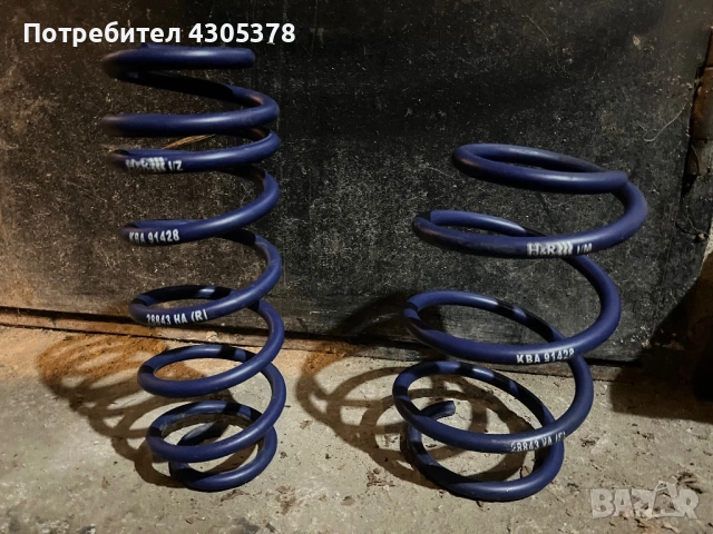 Спортни пружини за Голф 7