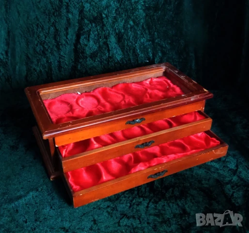 кутия за 30 броя джобни часовници, снимка 4 - Антикварни и старинни предмети - 51317069