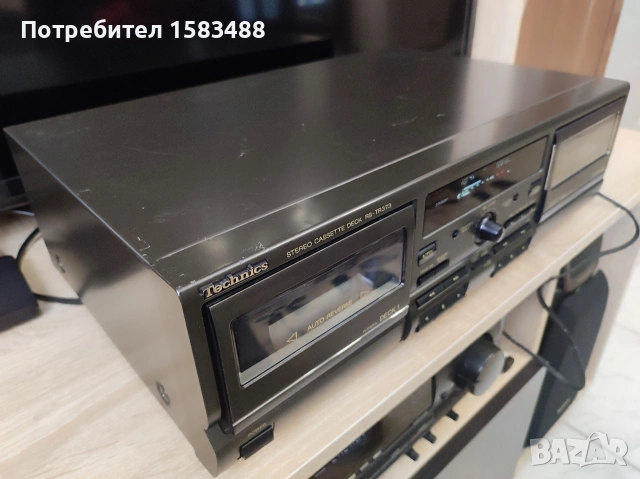Technics rs-tr373 касетен дек , снимка 5 - Декове - 53665710