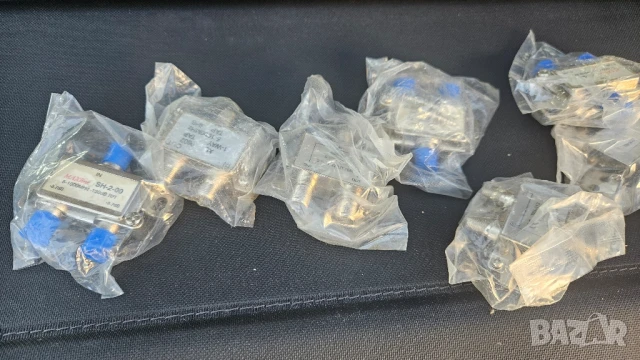 KST, Maxline и др. елементи tap за  кабелна телевизия, сплитери, конектори