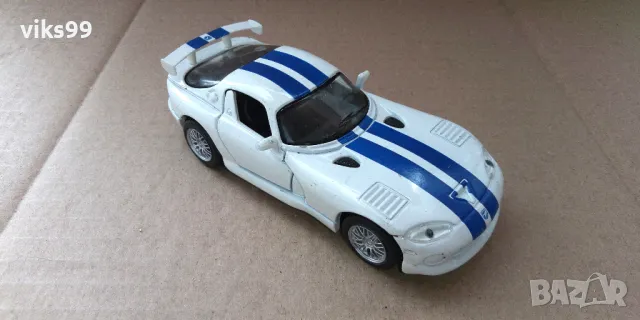 Dodge Viper GTS 1998 Maisto - Мащаб 1:39, снимка 7 - Колекции - 47663836