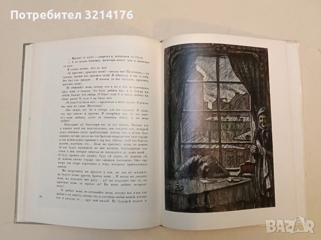 Белые ночи - Ф. М. Достоевский (1973, Художественная литература), снимка 10 - Художествена литература - 50361224