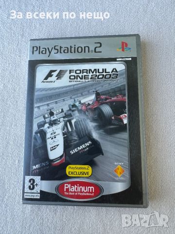 PS2 , playstation 2 , плейстейшън 2 , Formula One 2003 , снимка 1 - Игри за PlayStation - 46419772